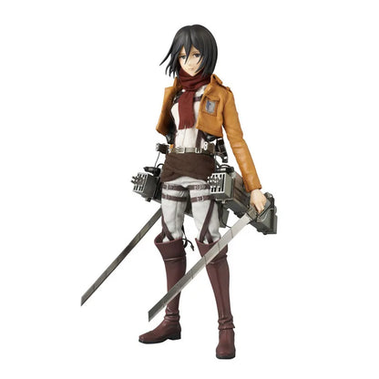 Figurka 15cm - Levi Ackerman, Eren Jaeger, Mikasa Ackerman